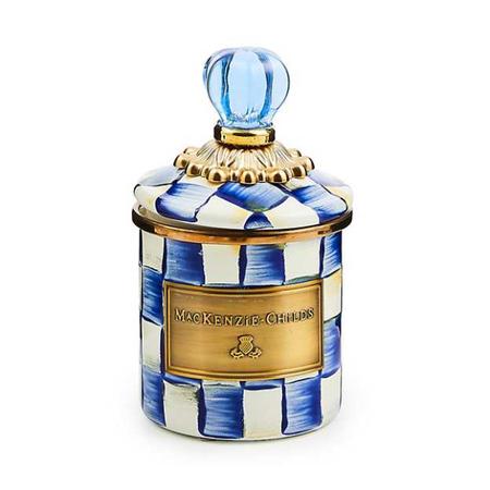 Mackenzie Childs Royal Check Canister - Mini