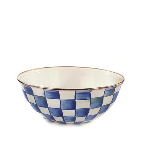 Mackenzie Childs Royal Check Everyday Bowl - Medium