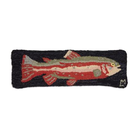 Red Steelhead Trout Pillow