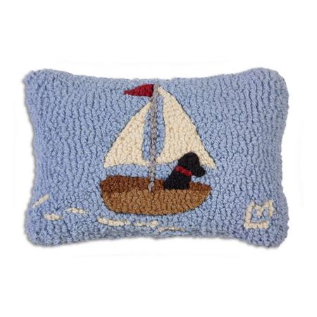 Skiff Sailing Lab Pillow