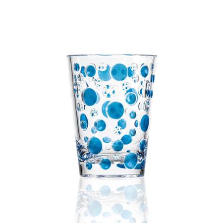 14 Ounce Sapphire Dot Tumbler