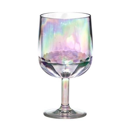 12 Ounce Iridescent Wine Clear