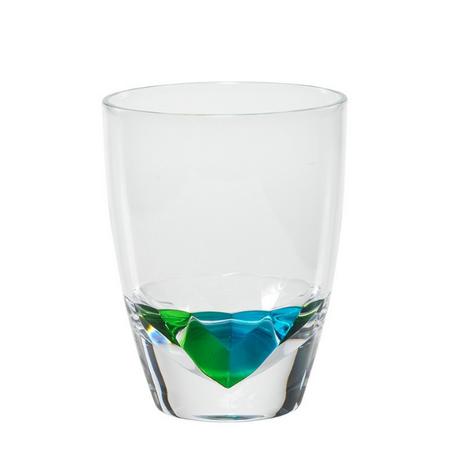 16 Ounce Peacock Double Old Fashion Tumbler