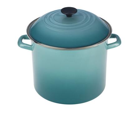 LE CREUSET 8 QUART STOCKPOT CARIBBEAN