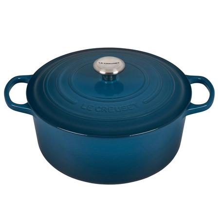 Le Creuset 7.25 Quart Signature Round Dutch Oven Deep Teal