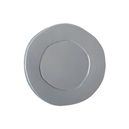 Vietri Lastra Grey European Dinner Plate