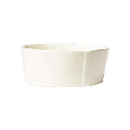 Vietri Lastra Small Serving Bowl Linen