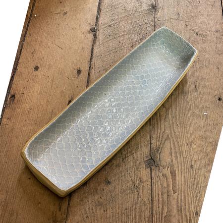 Terrafirma Ceramics Taj Opal Canoe Server