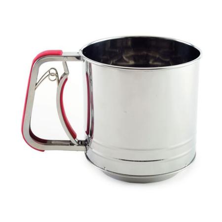 Flour Sifter Stainless Steel  5 Cup