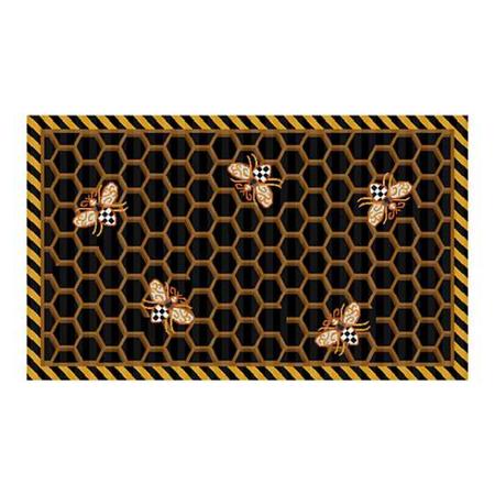 Mackenzie Childs Queen Bee Rug - 3' x 5'