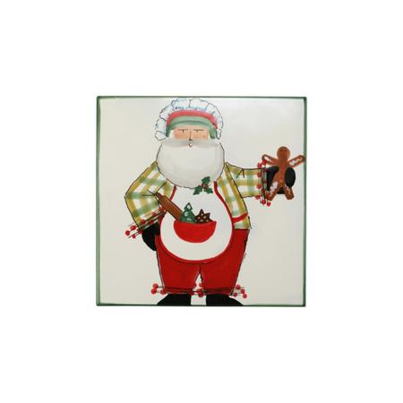 Vietri Old St. Nick Trivet