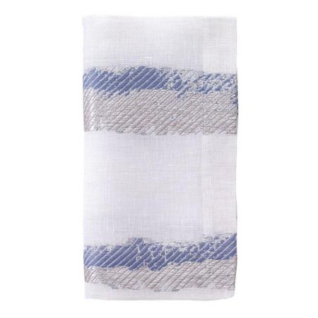 Brushstroke Napkin - Ice Blue