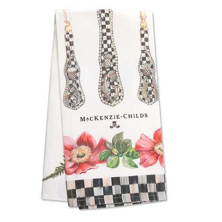 MacKenzie Childs Knife, Fork & Spoon Dish Towel