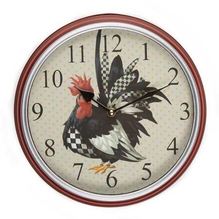 MacKenzie Childs Rooster Wall Clock