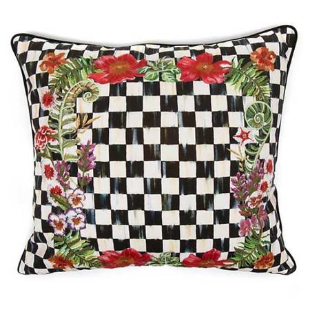 MacKenzie Childs Fern & Flora Pillow