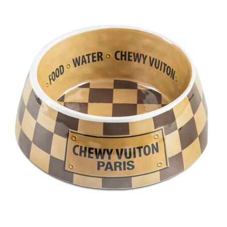 Chewy Vuiton Pet Dish