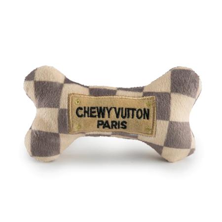 Chewy Vuiton Bone Dog Toy - SM