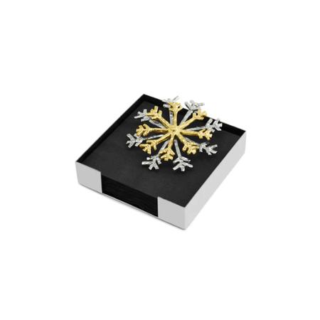 Michael Aram Snowflake Cocktail Napkin Holder