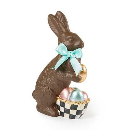 Mackenzie Childs Chocolate Bunny - Small