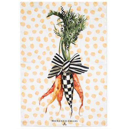 Mackenzie Childs Carrot Dish Towel