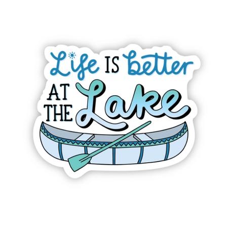 Life Is Better At The Lake Sticker