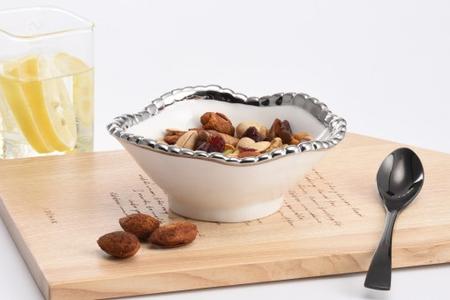 Selerno Porcelain Snack Bowl