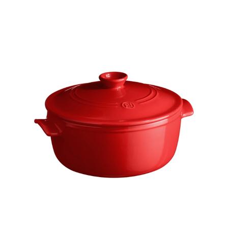 Emile Henry 5.5qt Round Dutch Oven