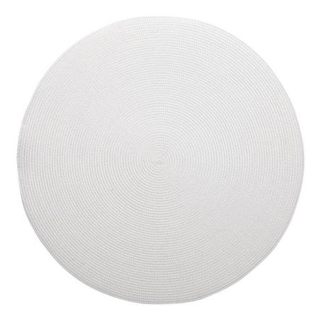 Round Braid Placemat White