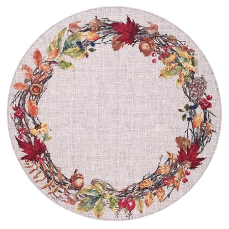 Harvest Round Placemat