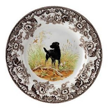 Spode Black Lab Dinner Plate