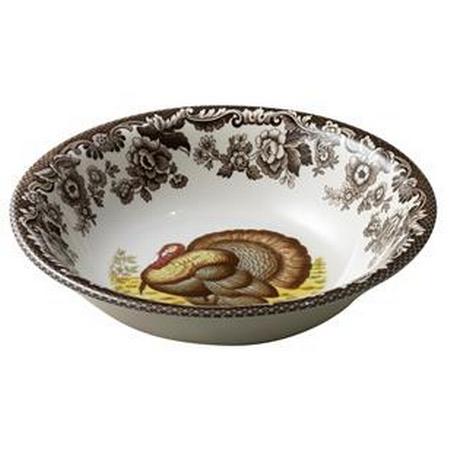 Spode Turkey Cereal Bowl