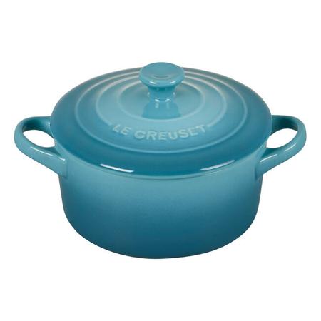 LE CREUSET 8OZ MINI ROUND COCOTTE CARIBBEAN