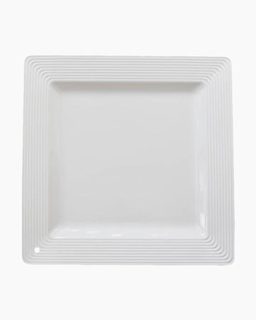 Nora Fleming pinstripes square platter