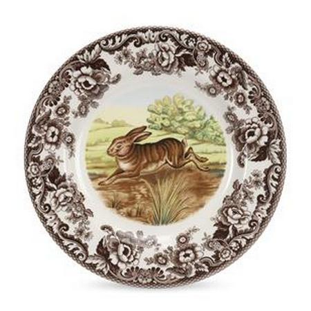 Spode Jumping Rabbit Dinner Plate