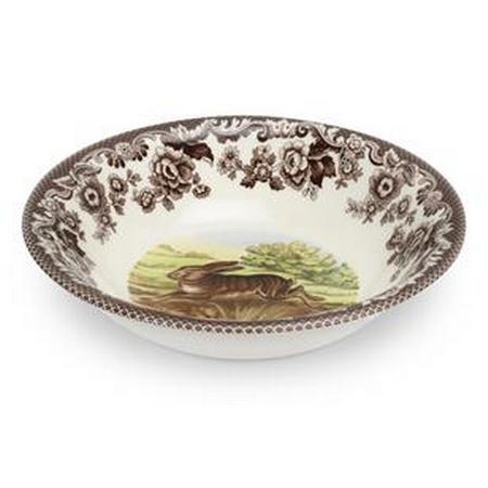 Spode Jumping Rabbit Cereal Bowl