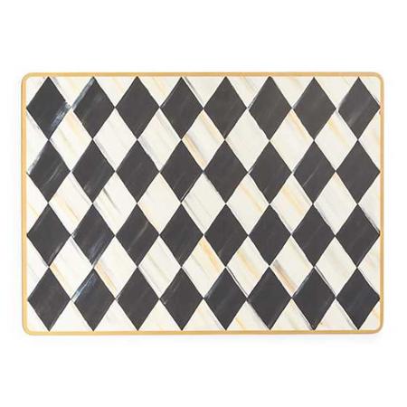 MacKenzie-Childs Courtly Harlequin Cork Back Placemats