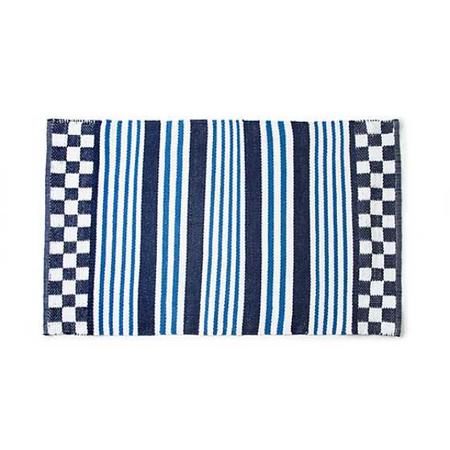 MacKenzie-Childs Boathouse Outdoor Striped Rug