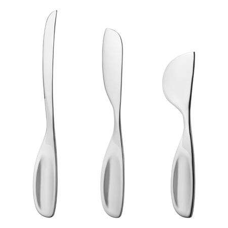 Georg Jensen Alfredo Cheese Knives Set