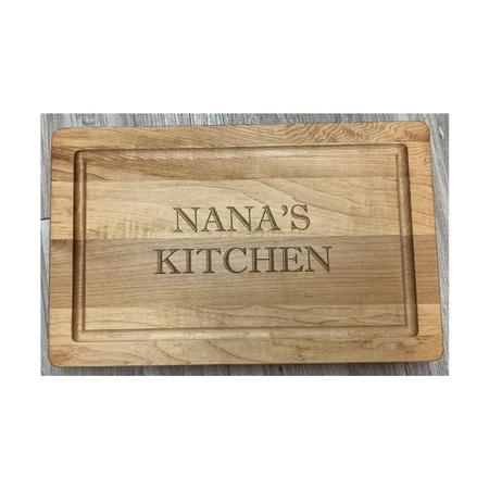 Nana's Kitchen Maple Wood Cutting Board