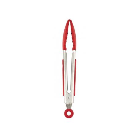 Mini Silicone Tongs - Cayenne