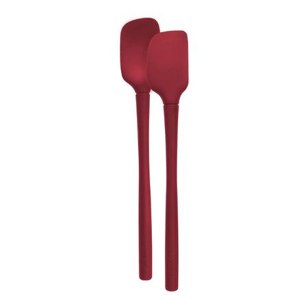 Silicone Spatula and Spoonula Set - Cayenne