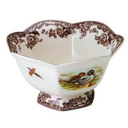 Spode Lapwing/Quail Footed Bowl