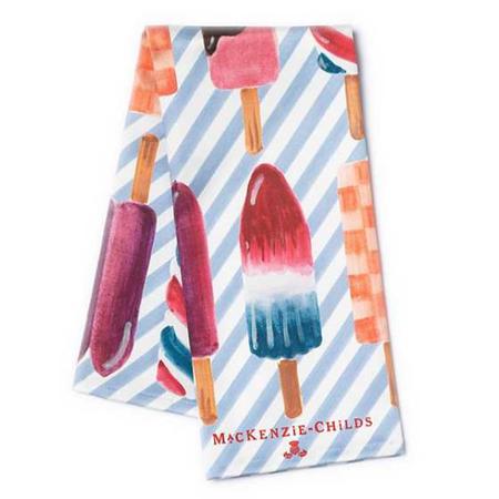 MacKenzie-Childs Ice Pops Dish Towel