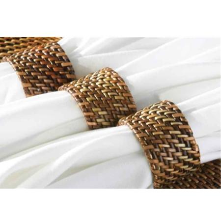 Rattan Round Napkin Rings