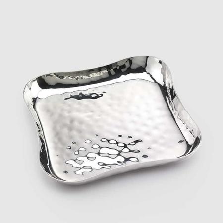 Blossom Free Form Square Stainless Tray 9?