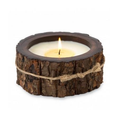 Small Tree Bark Candle