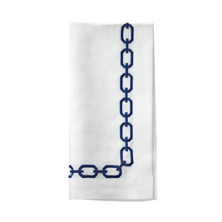 Chains Napkin - Navy