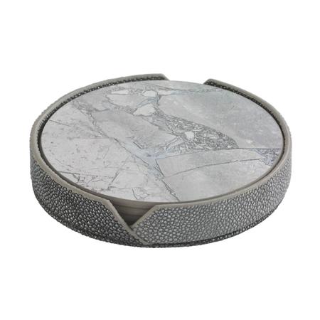 Pietra Coaster Set of 4 - Gray