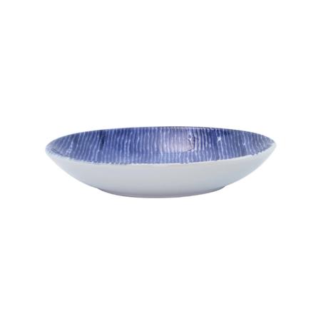 Vietri Santorini Stripe Pasta Bowl