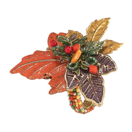 Autumn Leaves Napkin Ring